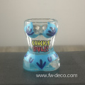 custom 48ml hand painted bikini shot glasses